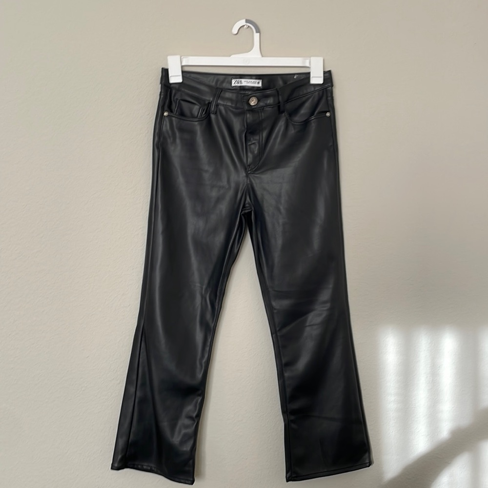 Faux Leather Pants